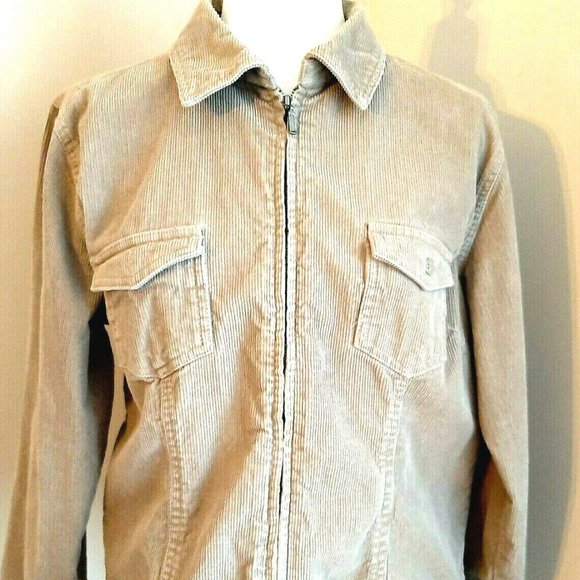 Sonoma Jackets & Blazers - Sonoma Women's Corduroy Cotton Blazer Jacket Sweater Blouse Top, Sz L